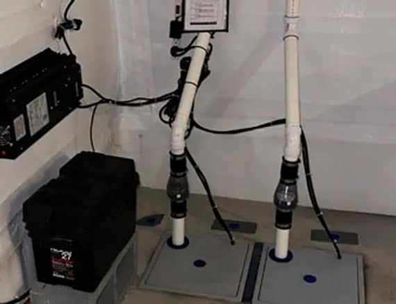 sump pump drainage and wet basement solutions